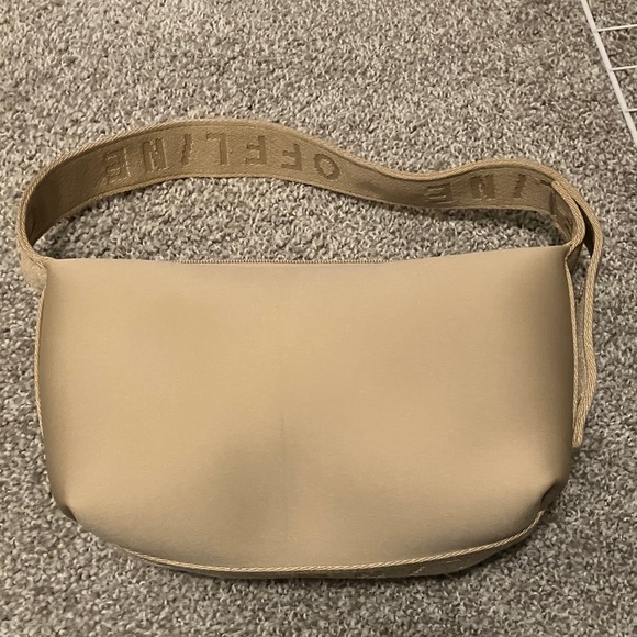 OFFLINE By Aerie Neoprene Shoulder Bag Beige Tan - Picture 2 of 4
